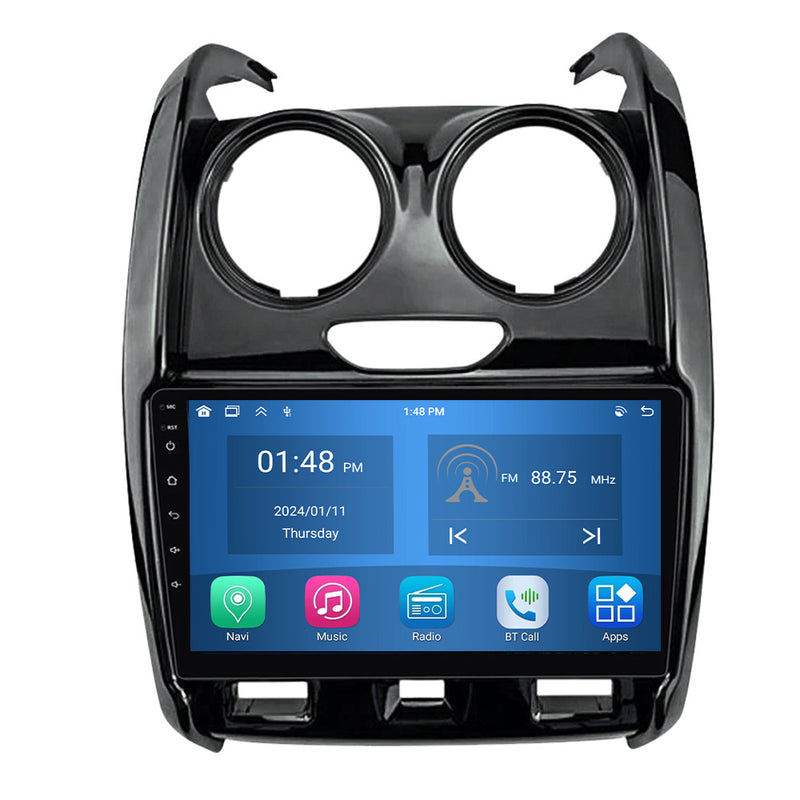 RoverOne Car Stereo Radio Bluetooth CarPlay GPS Navigation for Renault Duster 2015 - 2021 for LADA Largus 2021