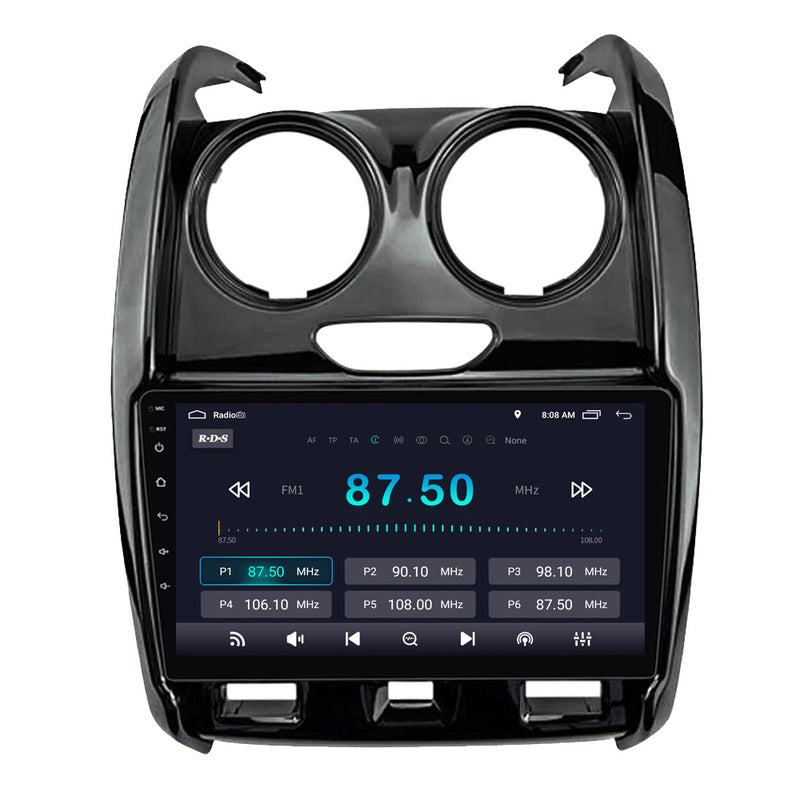RoverOne Car Stereo Radio Bluetooth CarPlay GPS Navigation for Renault Duster 2015 - 2021 for LADA Largus 2021