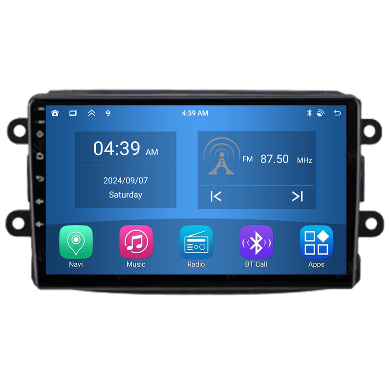 RoverOne Car Stereo Radio Bluetooth CarPlay GPS Navigation for Dacia Sandero Duster for Renault Captur Lada Xray 2 Logan 2 Dokker