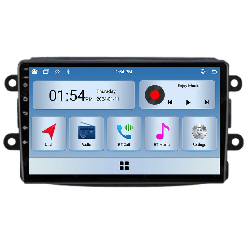 RoverOne Car Stereo Radio Bluetooth CarPlay GPS Navigation for Dacia Sandero Duster for Renault Captur Lada Xray 2 Logan 2 Dokker