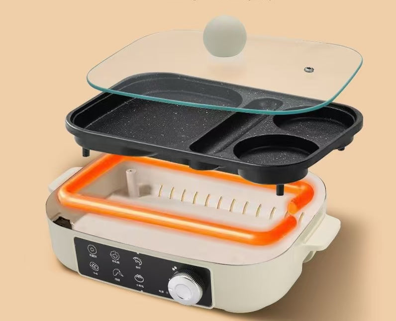 Egg burger machine non-stick flat bottom  Xiaochu Niu