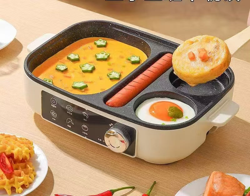 Egg burger machine non-stick flat bottom  Xiaochu Niu