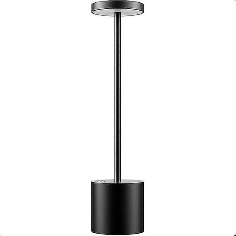 USB Portable Wireless LED Table Lamp (Black)