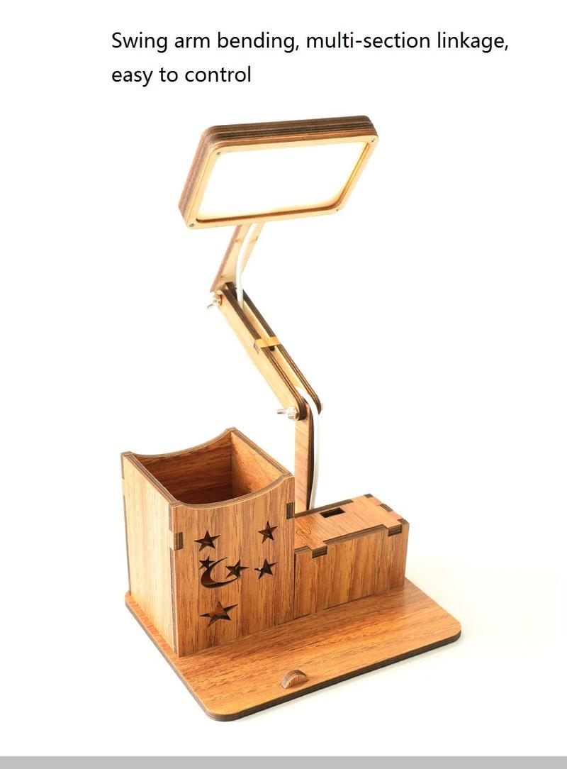 USB LED Table Lamp with Touch Switch Living Room &  Bedroom Work Lamp