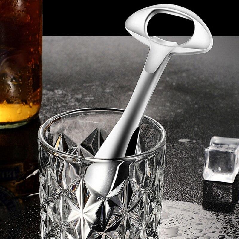 Zinc Alloy Beer Bottle Opener Creative Personality Thick Handle