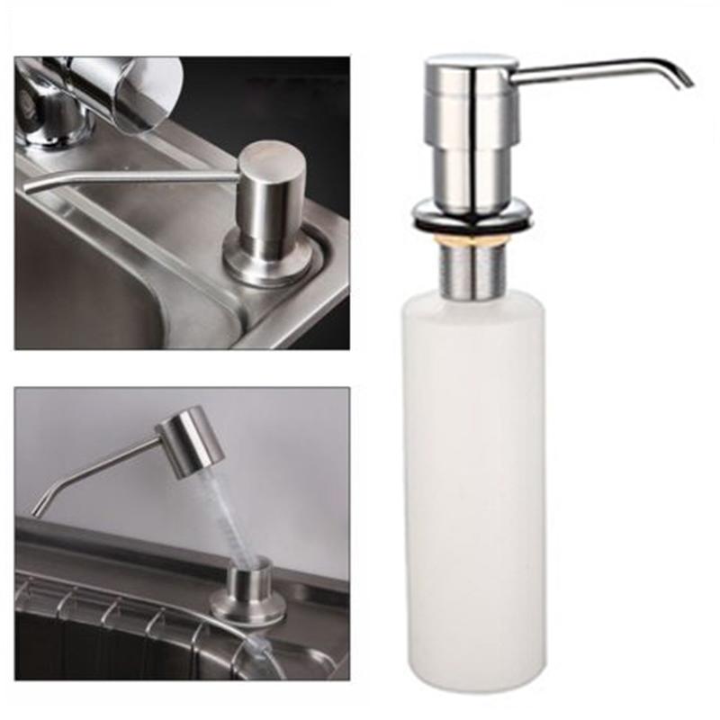 White Liquid Soap Dispenser Balm Pump Cover