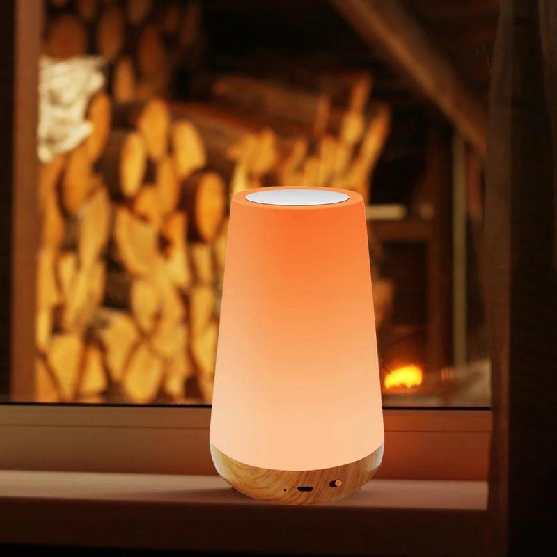 Touch Control USB Night Lamp LED Battery Smart Induction Dimmer Smart
