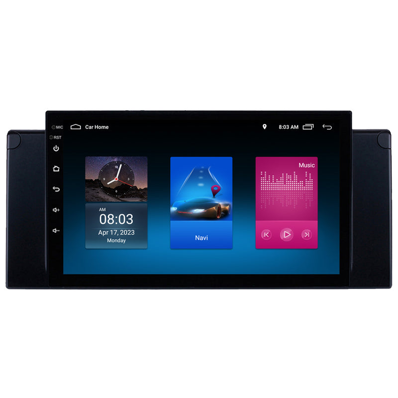 RoverOne Car Stereo Radio Bluetooth CarPlay GPS Navigation for BMW X5 E39 E53 1999 - 2006