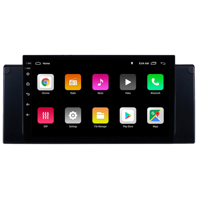 RoverOne Car Stereo Radio Bluetooth CarPlay GPS Navigation for BMW X5 E39 E53 1999 - 2006