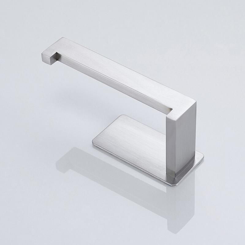 1 Piece 304 Stainless Steel Kitchen Towel Hanger Self Adhesive