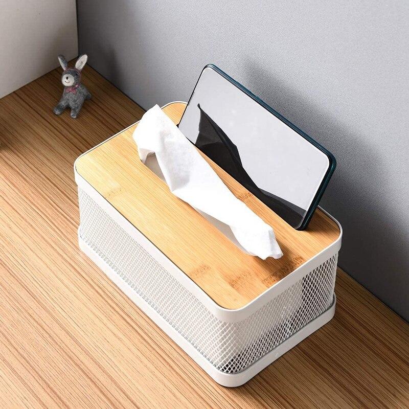 Modern Square Metal Towel Holder for Bathroom Countertops