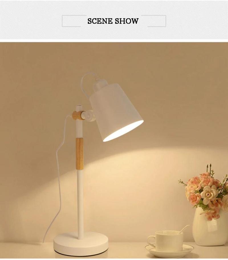 Modern LED Adjustable Desk Lamp for Reading Night Bedroom