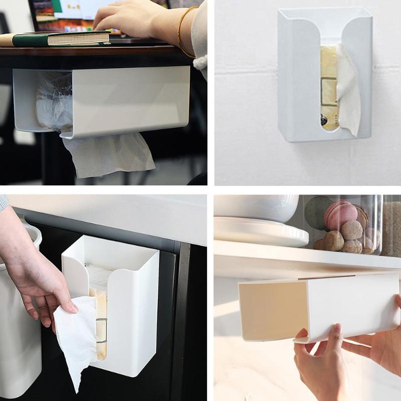 Kitchen Paper Storage Paper Box Pulp Box Wall Mounted