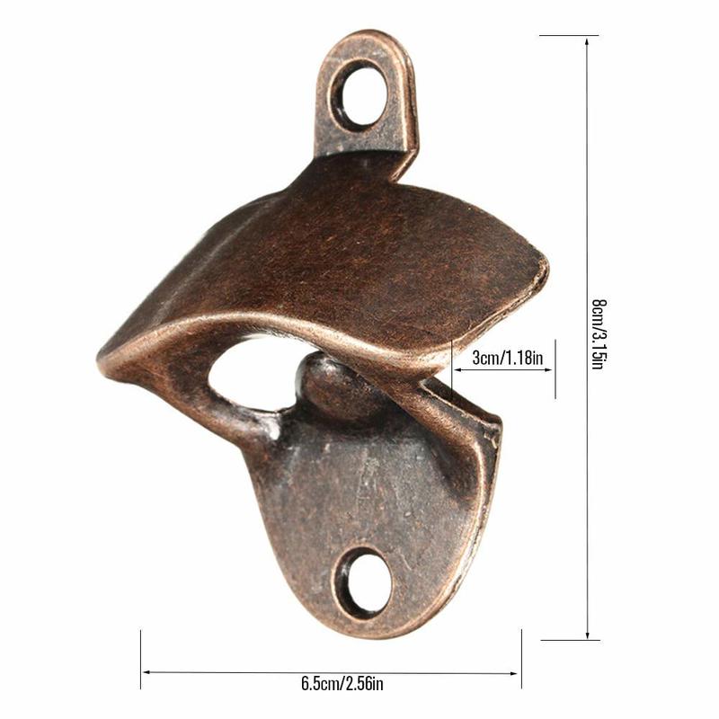 Bottle Opener Wall Mounted Bottch Rustic Vintage Style