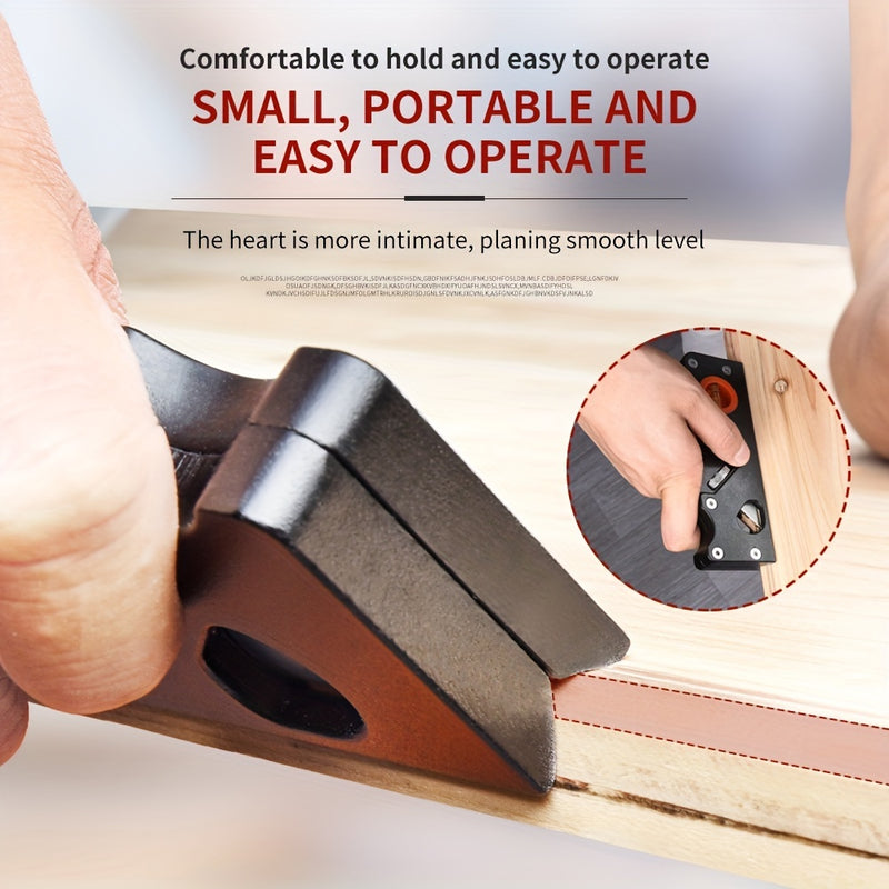 7-in-1 Multifunctional Woodworking Chamfer Plane with Bubble Level