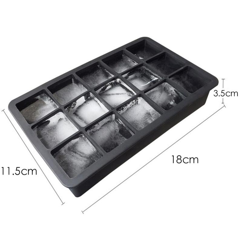 Silicone Ice Cube Molds Easy Release Square Cake Molds Square Building