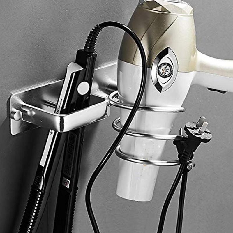 Wall-mounted hair dryer