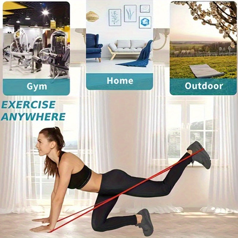 5 Level Resistance Bands Set with Handles,