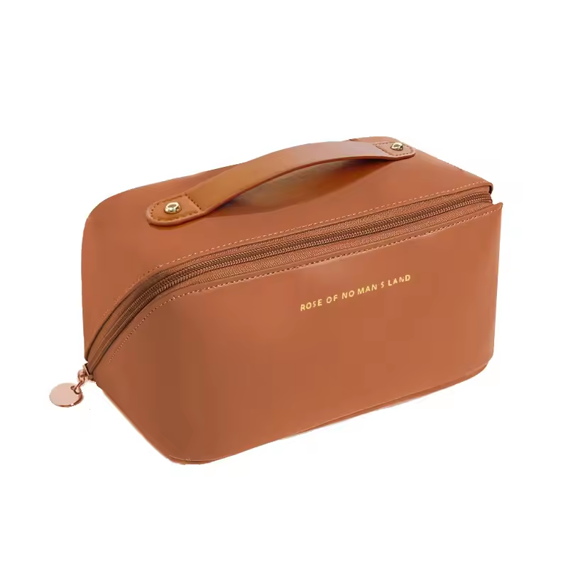 Large Capacity Partition Storage Makeup Bag Portable Deluxe Minimalist Travel Bag Toiletries Storage Bag