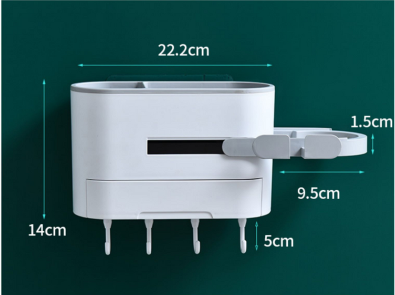 Hairdryer Handle Hairdryer Hairdryer Bathroom Faucet Organizer Plastic