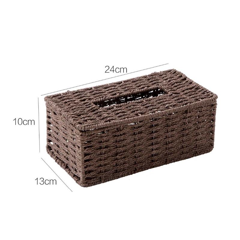 Rattan Napkin Box Napkin Container Cover