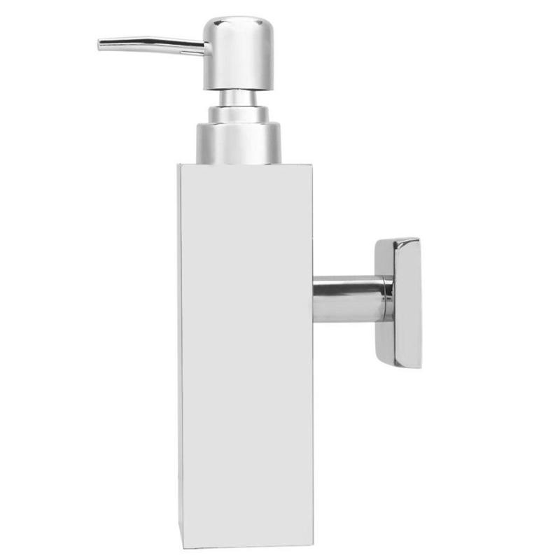 Wall mount stainless steel soap dispensers