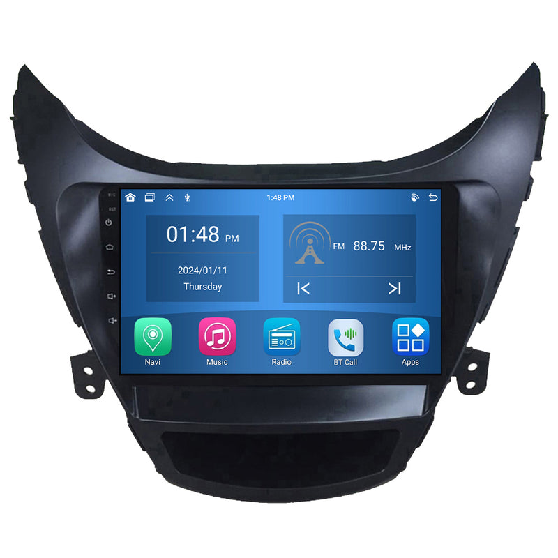 RoverOne Car Stereo Radio Bluetooth CarPlay GPS Navigation for Hyundai Elantra 5 JK GD MD UD 2011 - 2015