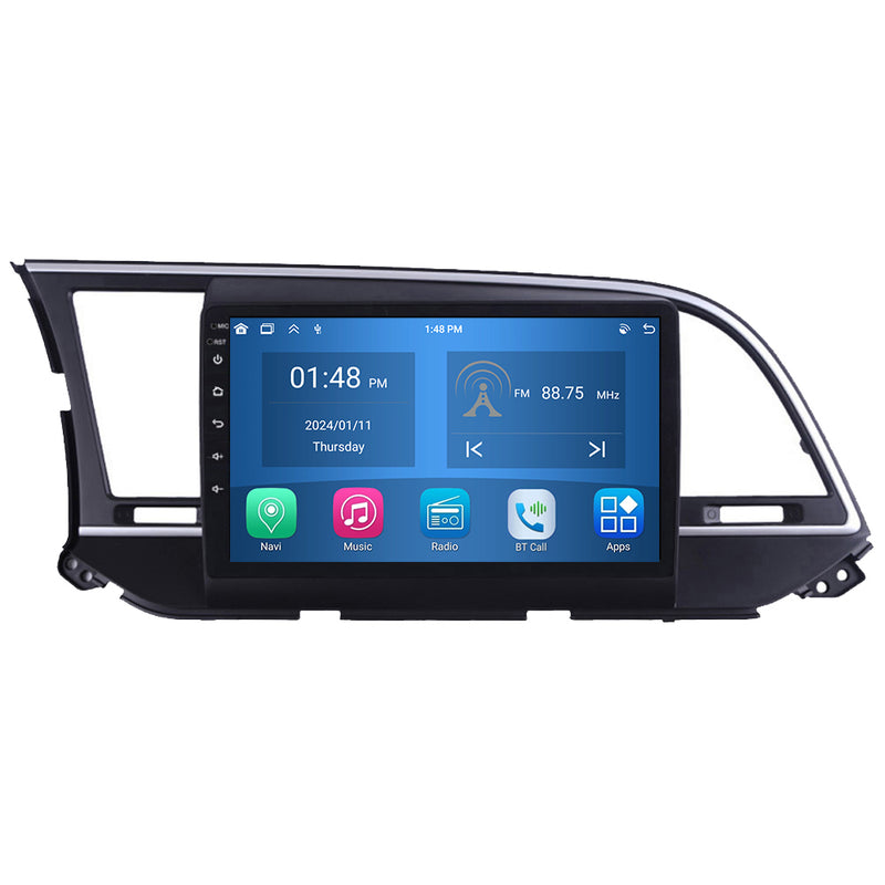 RoverOne Car Stereo Radio Bluetooth CarPlay GPS Navigation for Hyundai Elantra 6 2016 - 2018