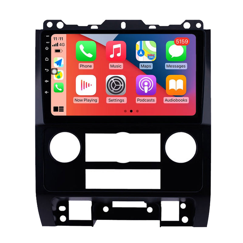 RoverOne Car Stereo Radio Bluetooth CarPlay GPS Navigation for Ford Escape For Mercury Mariner 2 2007 - 2012