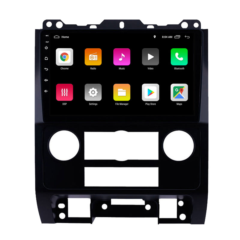 RoverOne Car Stereo Radio Bluetooth CarPlay GPS Navigation for Ford Escape For Mercury Mariner 2 2007 - 2012