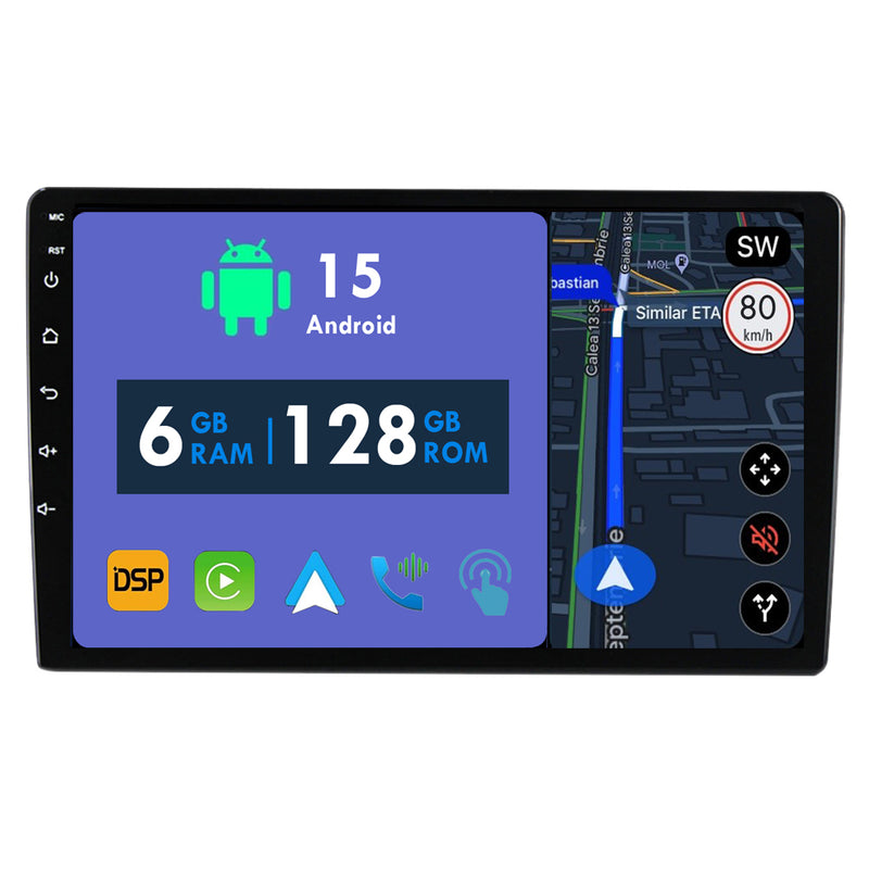 RoverOne Car Stereo Radio Bluetooth CarPlay GPS Navigation for Toyota Etios 2011 - 2021