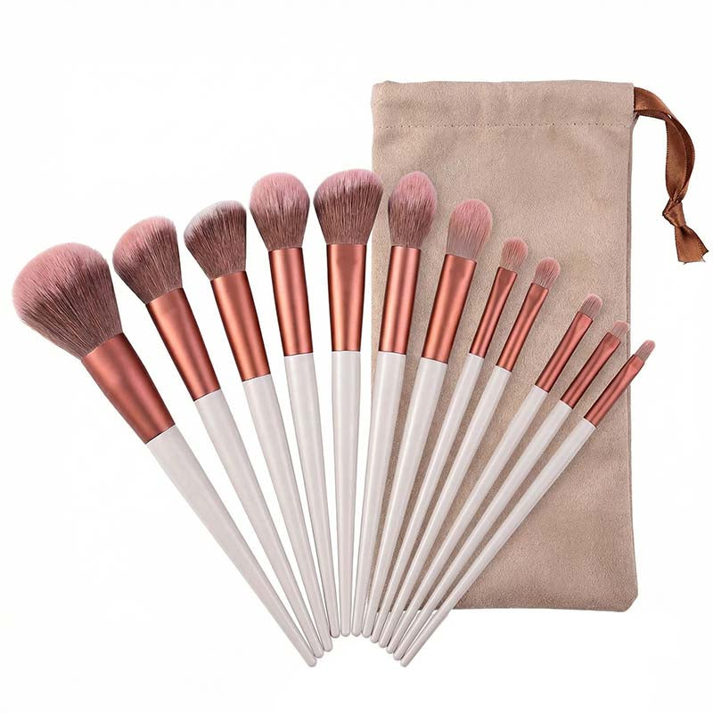 Makeup Brush Set Soft Hair eye shadow Brush Powder Brush powder blusher Brush concealer Brush Portable Makeup Brush Bag