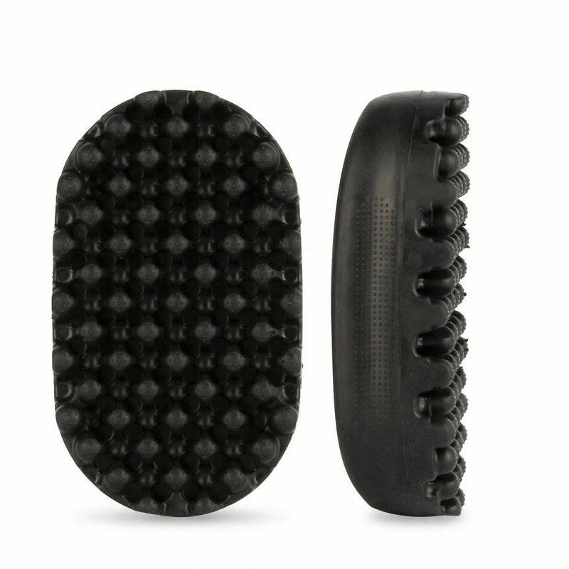 Silicone Detangling Comb for Curly Hair – Portable Wide Tooth Curl Comb for Dreadlocks & Natural Hair