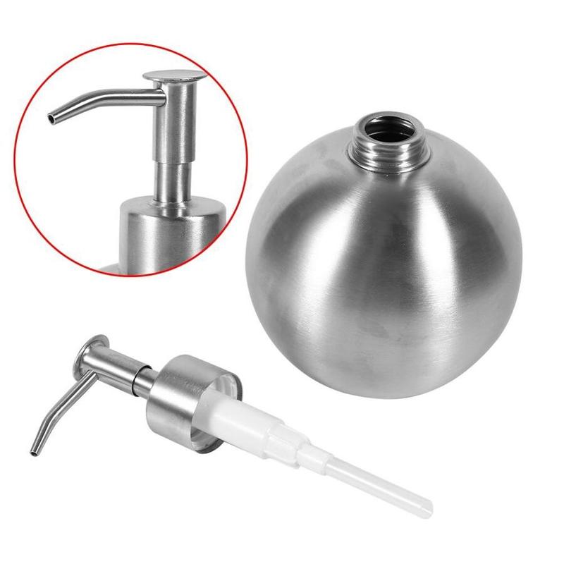 Stainless Steel Bulletin Shaped Bathroom Shampoo - 500ML