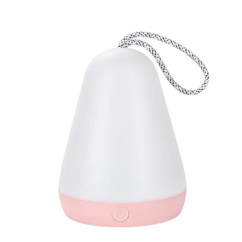 Desk Table Portable LED Light Night Pilot DIMERABLE Clock USB Battery
