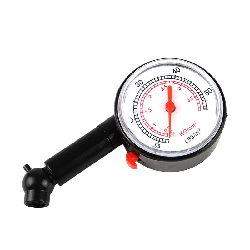 Precision Tire Pressure Gauge – Dual Scale PSI/Bar, No Battery Needed