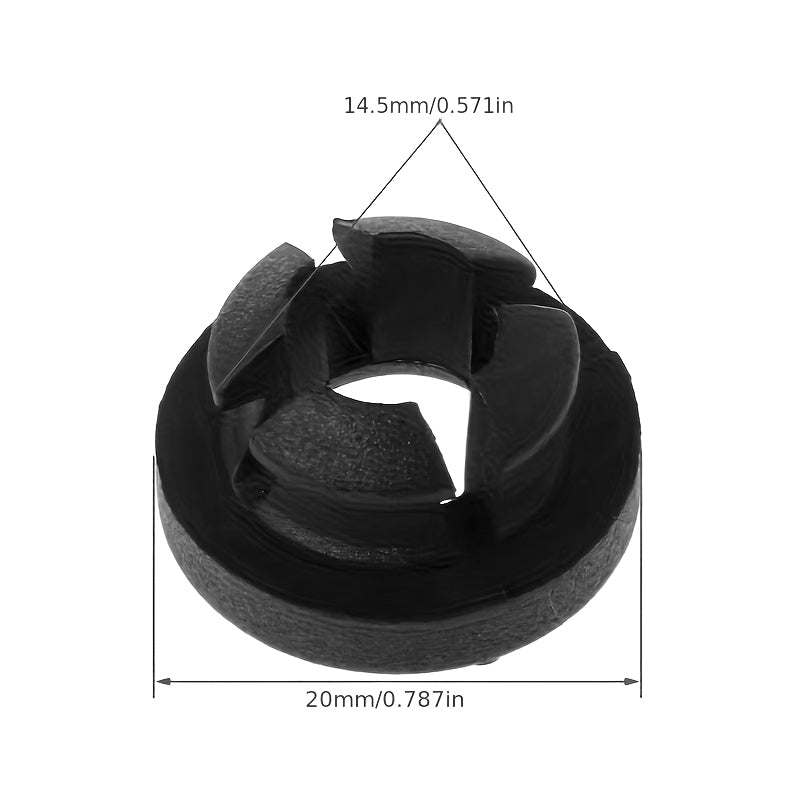 12Pcs Car Hood Support Rod Clips | PP Grommets for Honda Civic/Accord/Acura