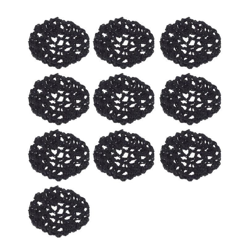 Woman Braided Bun Hair Nets, Vintage Snoods For Nurses & Dancers