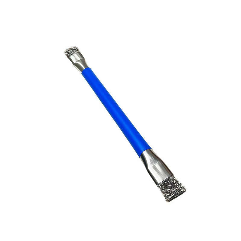 Dual-Head Stainless Steel Cleaning Brush, Multi-Purpose Stove & Gap Cleaner - 1 Piece
