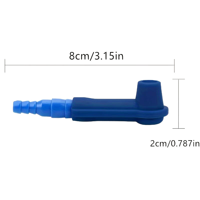 5Piece Brake Fluid Bleeder Connectors, Automotive Brake Oil Change & Air Exhaust Tools