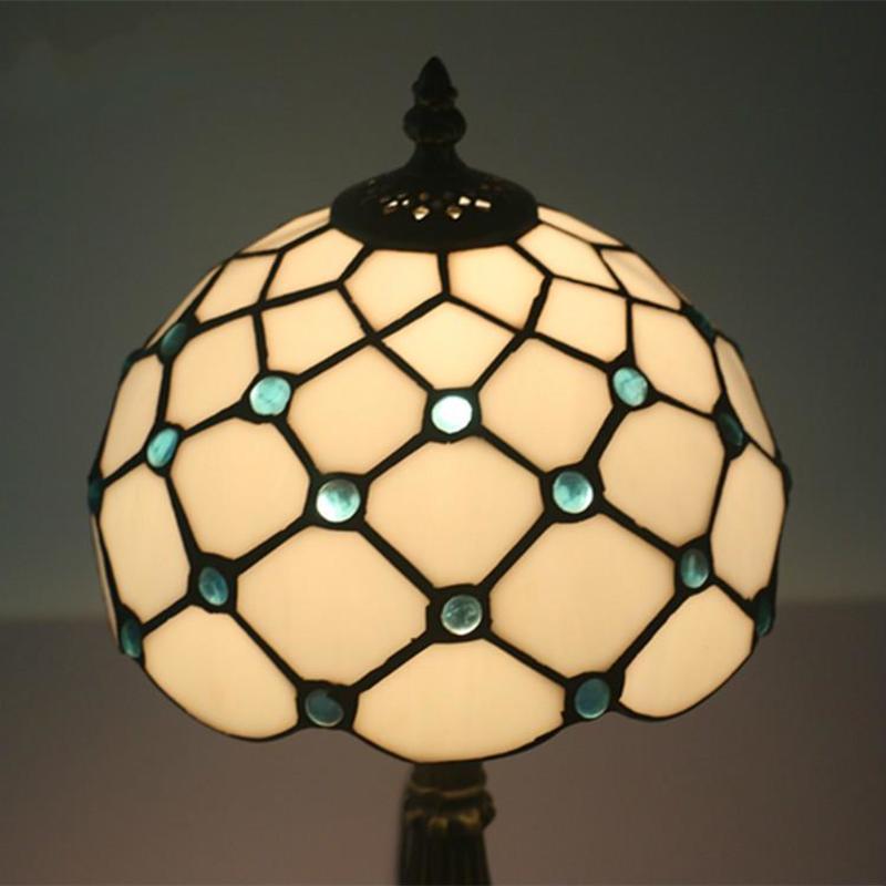 Retro Bar Night Lamp Night Lamp Yellow Glass Lamp Resin Makeup Table