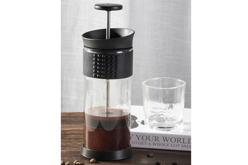 Coffee machine French Press, with filtration system, heat-resistant