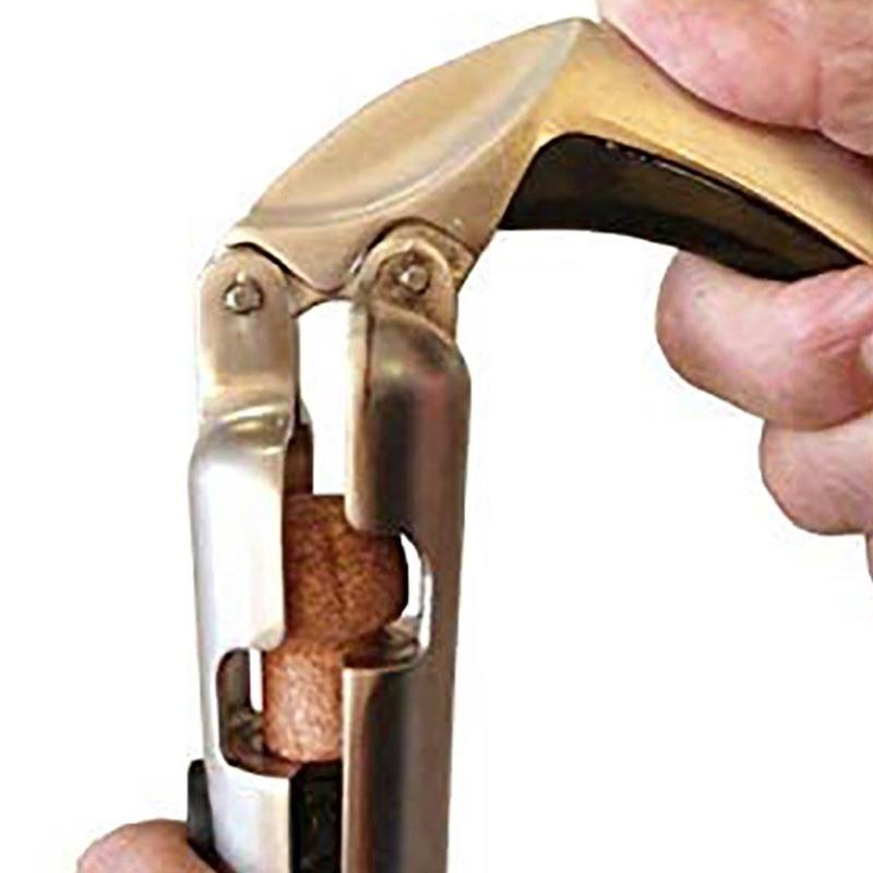 Sparkling wine corkscrew champagne bottle corkscrew profession corks f