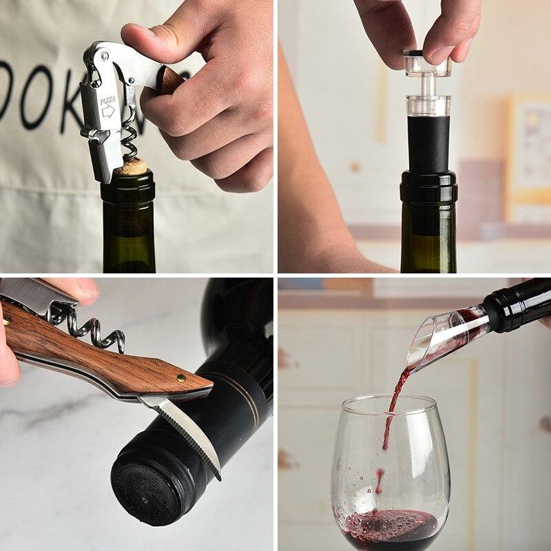 Stainless Steel Wine Cork Multi-function Wine Opener Wine Opener Tool