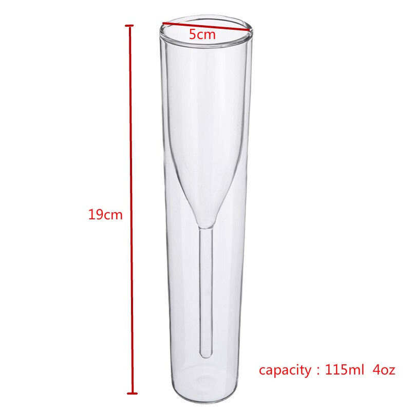 Champagne Cup Double Wall Glass