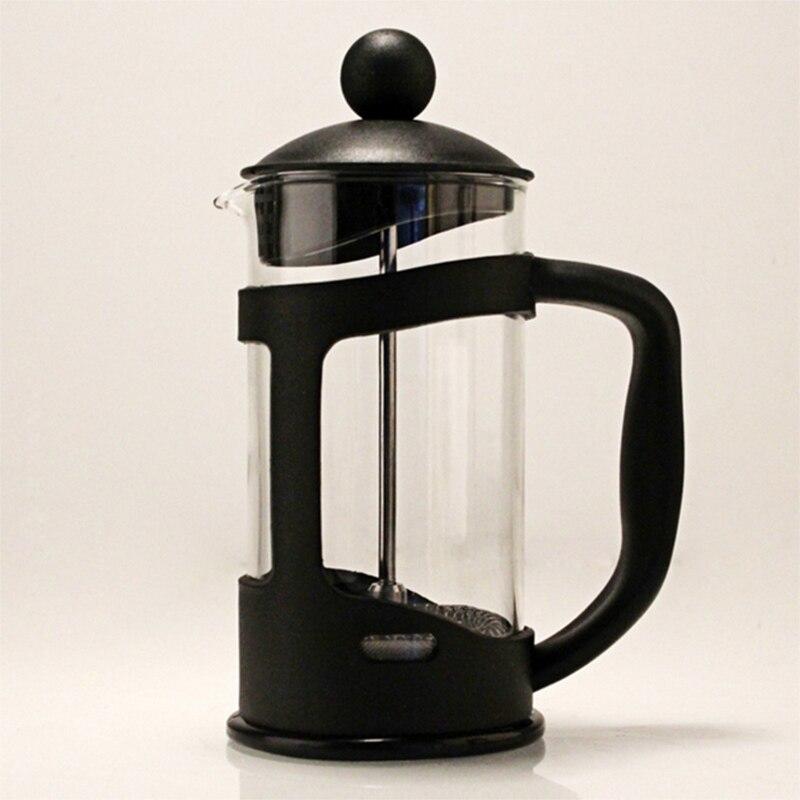 New French Press 400ml Heat Resistant Glass Coffee Press
