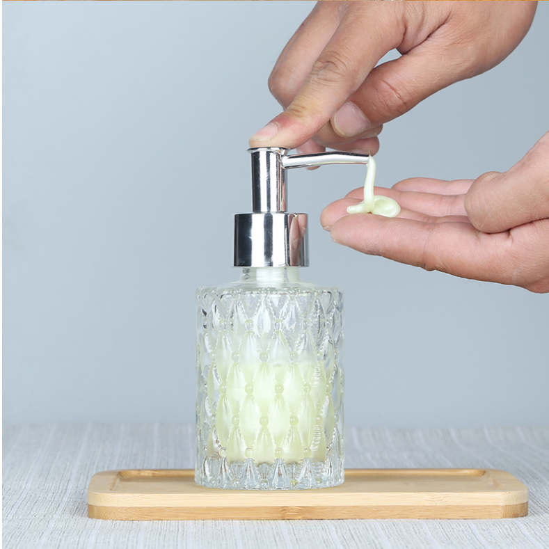 MESA Universal Soap Dispenser Easy to Clean Glass