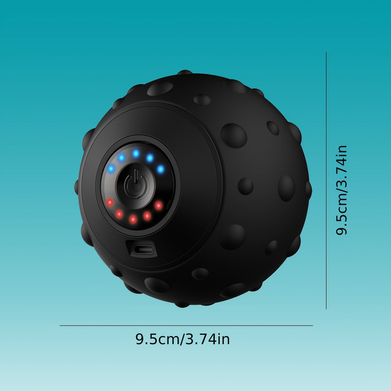5-Speed Vibrating Massage Ball, Rechargeable Deep Tissue Muscle Massager