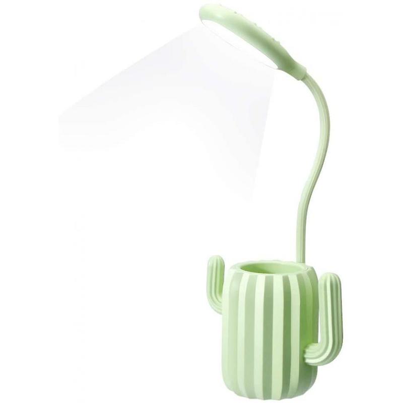 Cactus Creative Desk Lamp Crew Pen Luminous Nightlight Adjustable Brig