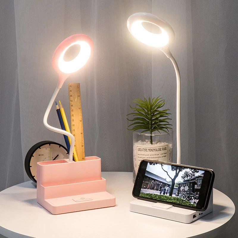 Creative 3 in1 LED Crew Pen Desk Pen Light USB Charging